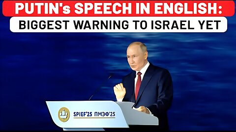 Putin's Full Speech In English: Biggest Warning To Israel, US; Major Declaration On Ukraine| Iran