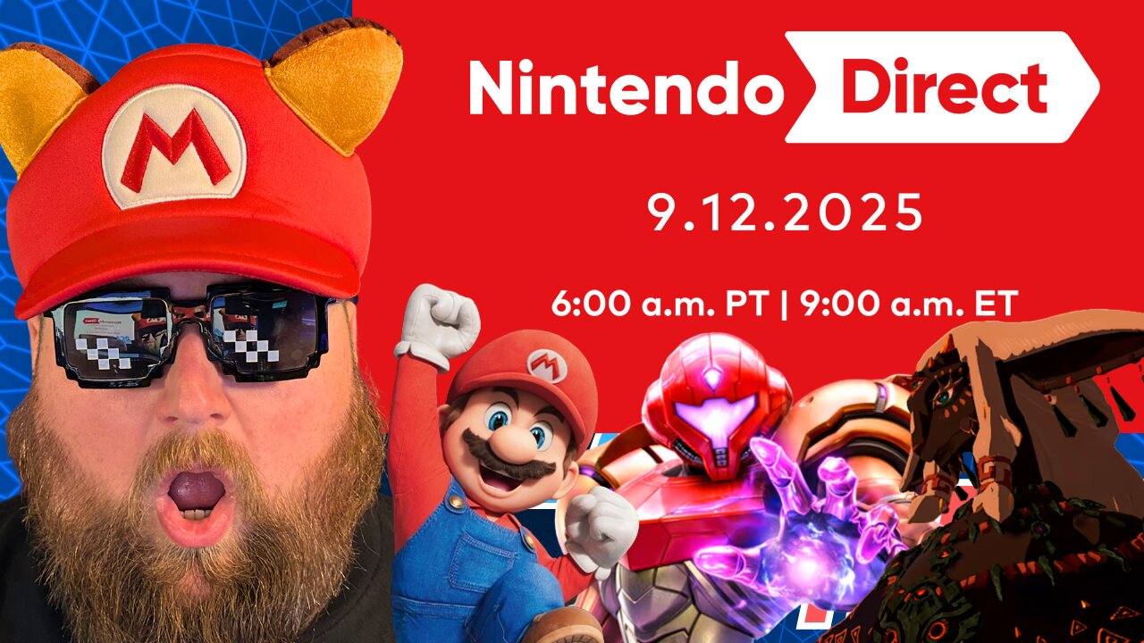 9.12.25 Nintendo Direct Reaction Stream