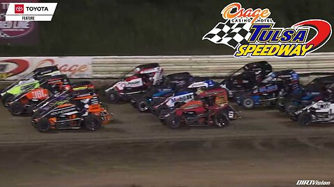 Xtreme Outlaw Midgets At Tulsa Speedway (7/26/2025)