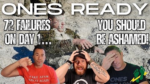 Ep 499: 72 Failures on Day 1...You Should Be Ashamed!