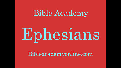 Ephesians 1:1-3a Lesson 1