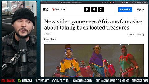 Woke Game RELOOTED BOMBS, ONLY 57 PLAYERS, Game Has Black people Steal Stuff | Tim Pool