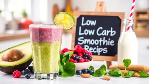 Delicious Low Carb Smoothie Recipes for Weight Loss and Energy Boost