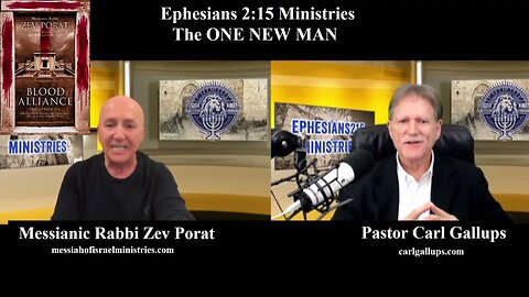 Messianic Rabbi Zev Porat & Pastor Carl Gallups Talk About The Law & Fulfillment in Yeshua!