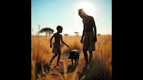 How the Hadzabe Tribe Masters Nature with an Incredible Bush Pig Catch!