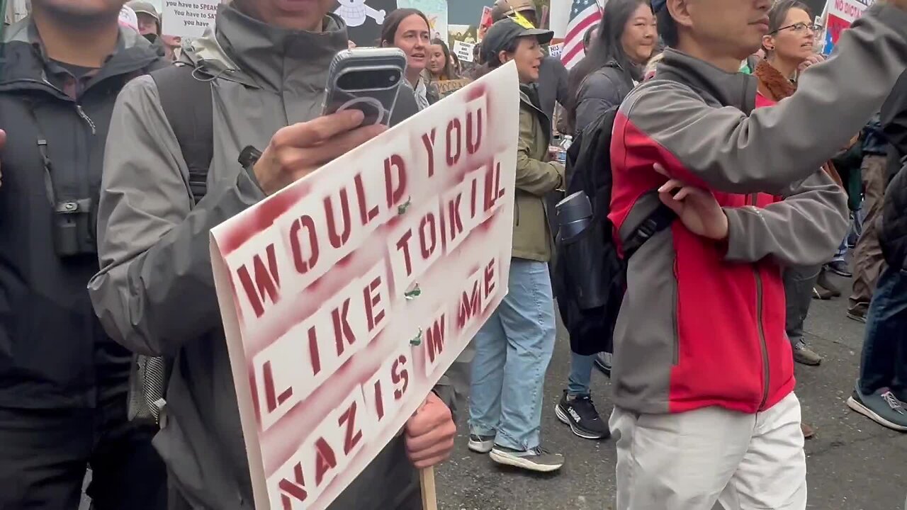 A Seattle “No Kings” Protester Says He Will Kill Stephen Miller and Anyone He Brands a Nazi