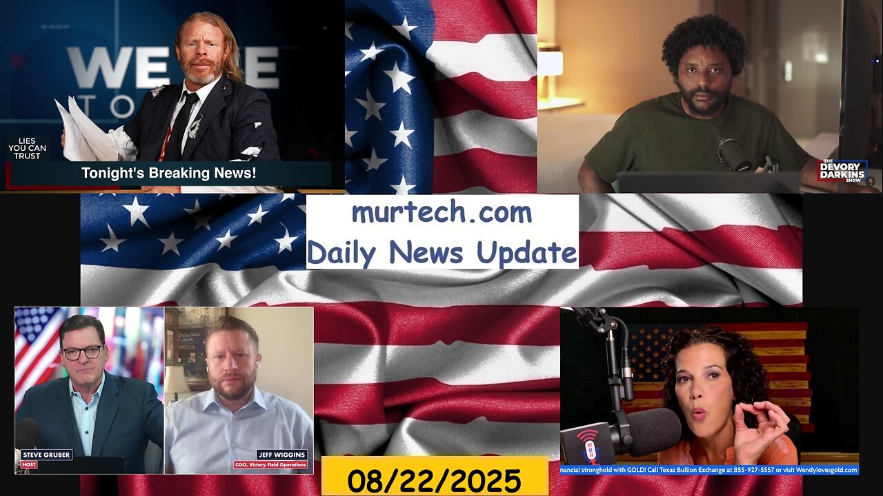 EP1662 | Awaken With JP: News Update, Devory Darkins: Appeals, Steve Gruber: Voting, Wendy Bell