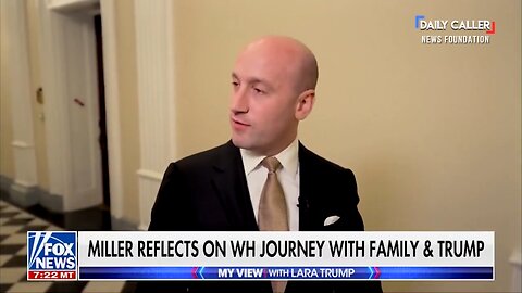 Stephen Miller: I Fought 'Like Hell' with Trump to Defend This Country