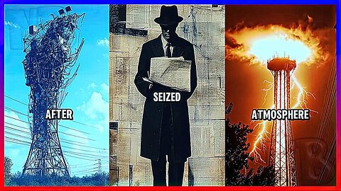 Looks like Nikola Tesla's free energy machine was taken down by some powerful folks