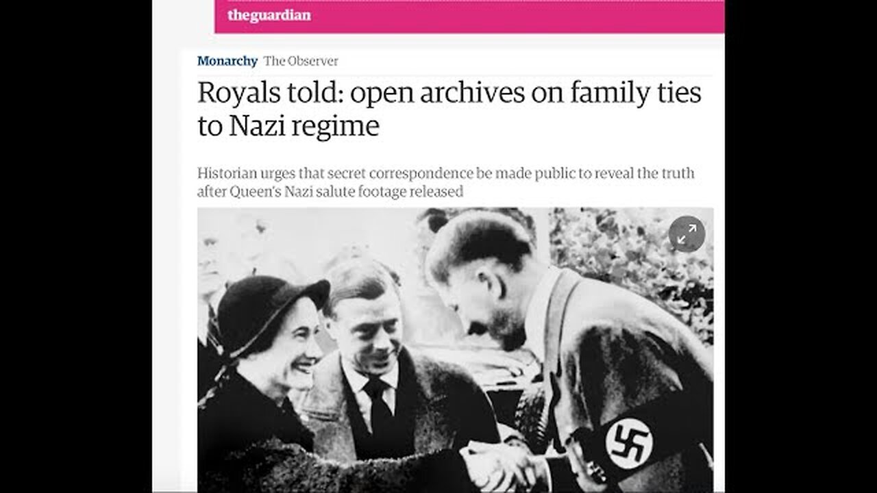 Greg Hallett - Hitler's connection to the Royal Highness of the British Monarchy