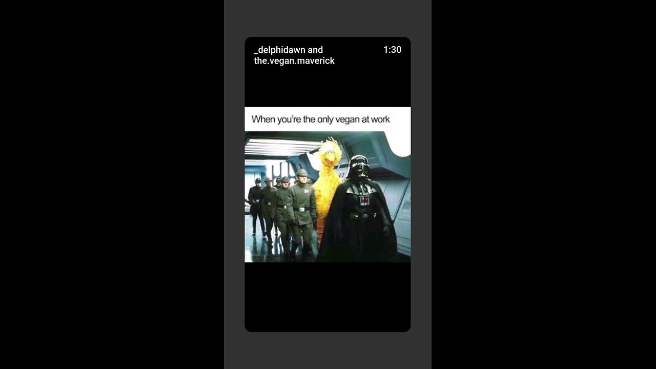 It's okay to eat animals because we are top of the food chain 😉👽