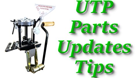 Ultimate Turret Press parts updates and tips