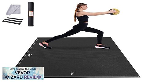 VEVOR Exercise Mat Non Slip High Density Premium Yoga Mat Exercise Yoga Review