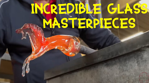 AMAZING AND RARE craftsmanship of Venetian glassblowers!