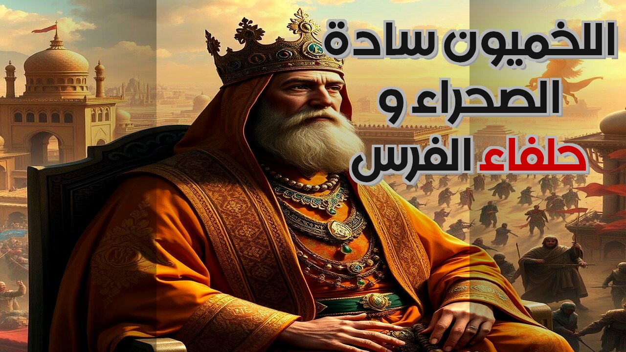 اللخميون والفرس: تحالف غيّر وجه التاريخ! ️