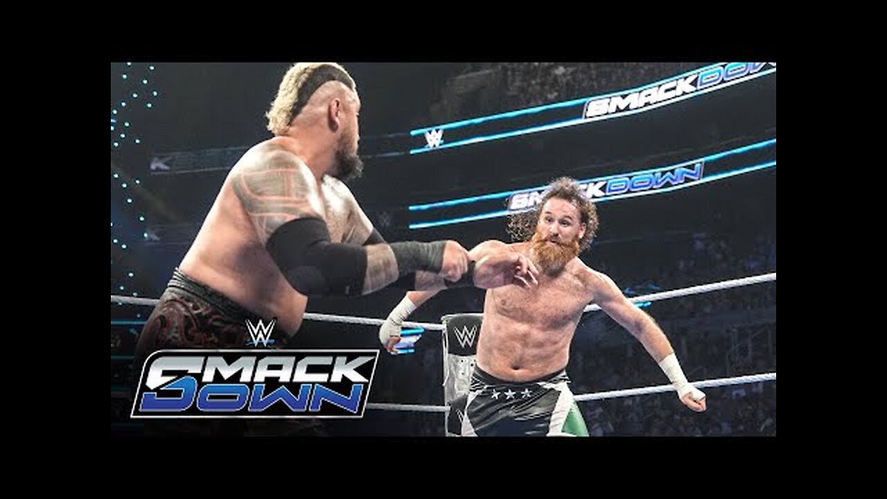 FULL MATCH Sami Zayn, Jacob Fatu & Jimmy Uso vs. The MFTs SmackDown, Aug