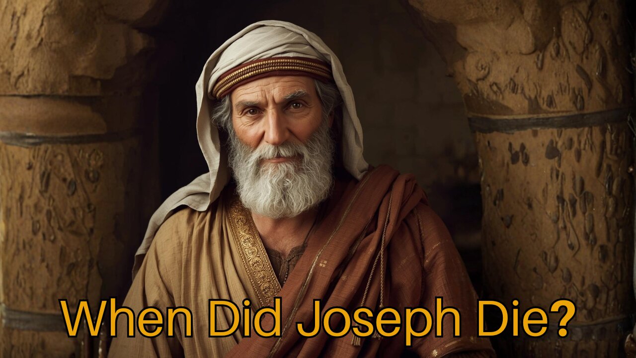 When Did Joseph Die?