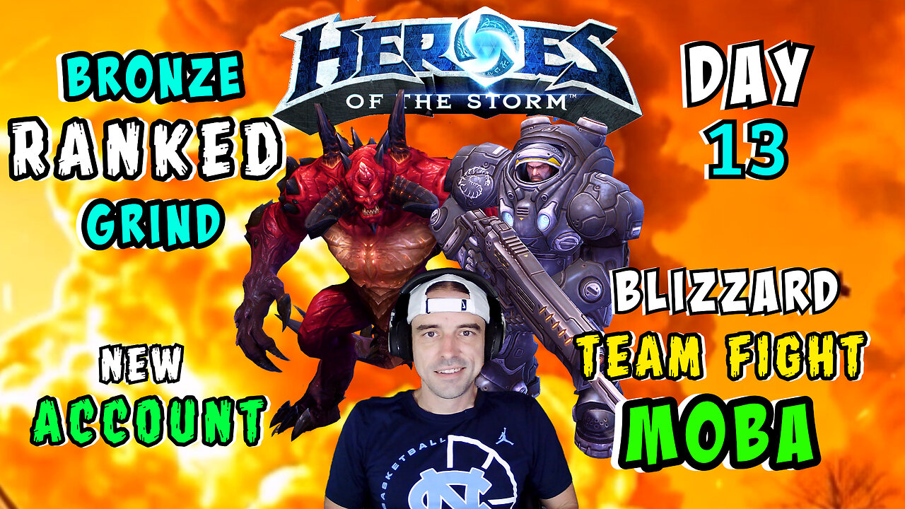 🔴LIVE - HEROES OF THE STORM DAY 13 - HAVING FUN BUT CAN WE GET OUT OF BRONZE RANK? - NEFFEX MUSIC