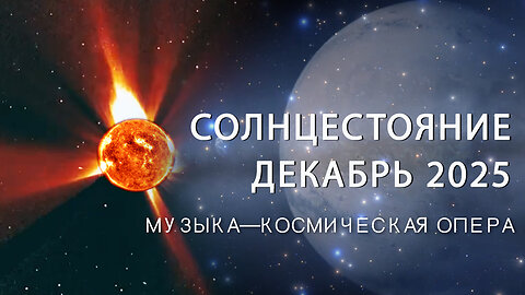 КОСМИЧЕСКАЯ ОПЕРА - Солнцестояние 21 декабря 2025 | Музыка