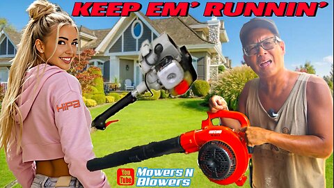 Keep your Echo PB-250LN leaf blower & GT-2000 weed trimmer Lawn Equipment Running!