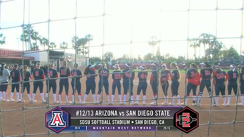 2025 Softball - AZ @ SDSU (Game 1)