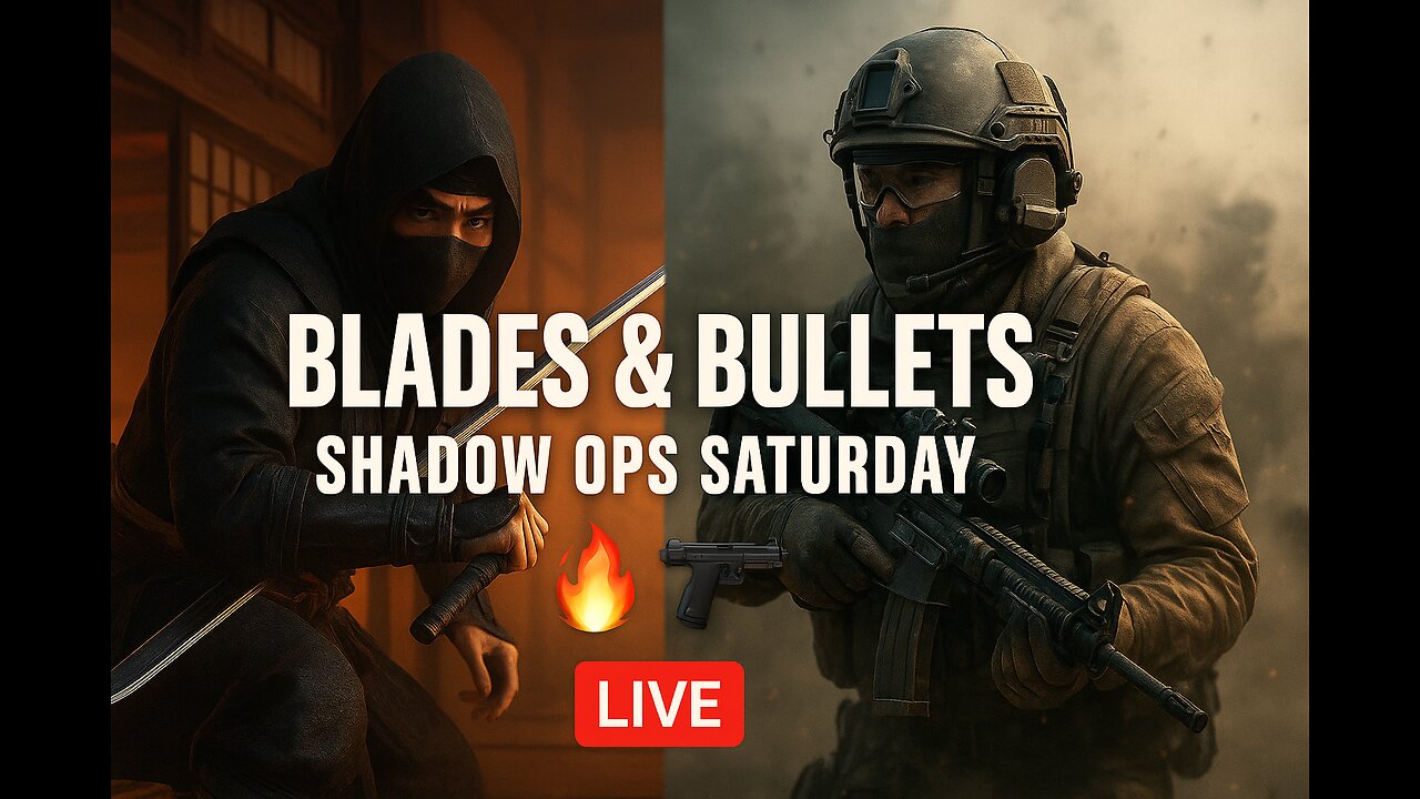 Blades & Bullets: Shadow Ops Saturday