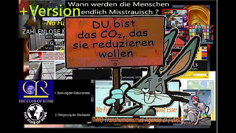 No Future Generation, Nutzlose Esser, NWO, Transhumanismus, Agenda 21 - Update-Plus-Version Z+PP+V+