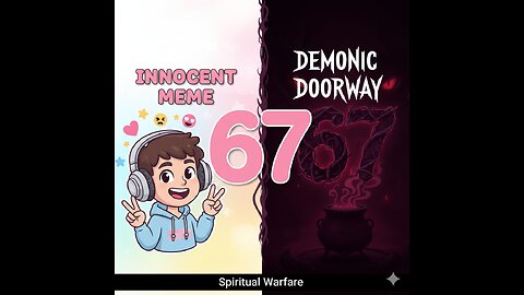 Spiritual warfare: The dark side of the 6 7 trend.