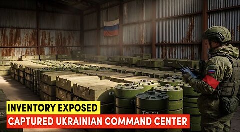 Captured Ukrainian Command Post Reveals Secret Western Equipment—Inventory Exposed