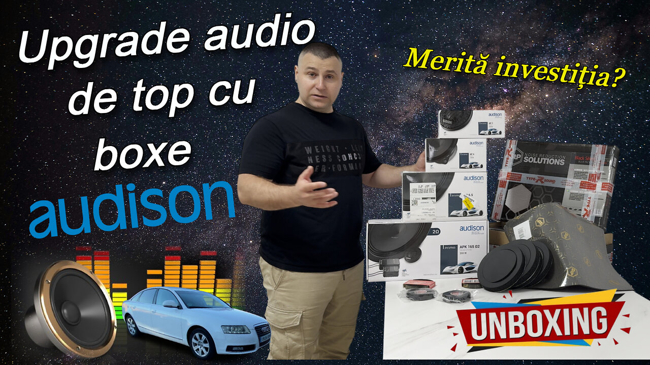Upgrade audio de top cu boxe Audison – Merită investiția ? UNBOXING #audison #audia6c6 #audisonprima