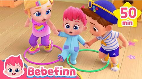 Walking Walking Hop Hop Hop | Bebefinn Healthy Habit Songs for Babies