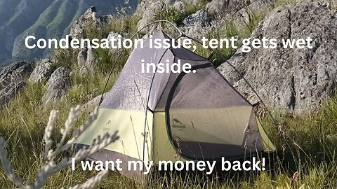 Condensation Issue: Tent Gets Wet Inside?