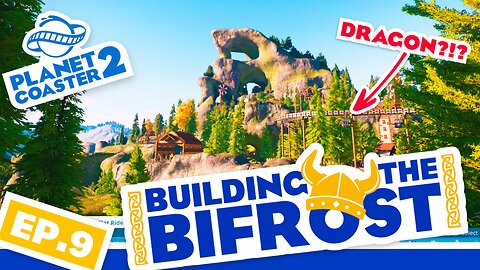 We're Building the Bifrost... Out of Water Slides?! | Planet Coaster 2 | Ep. 9