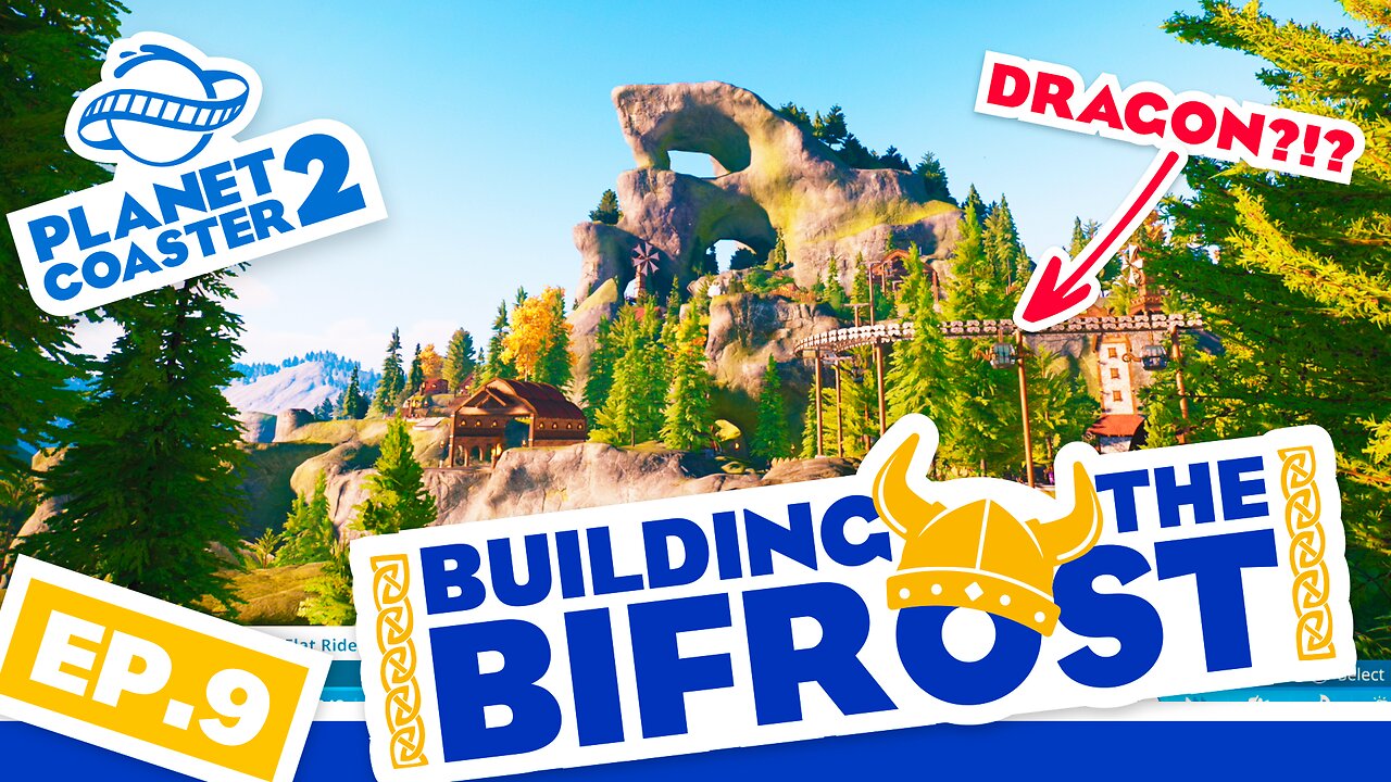 We're Building the Bifrost... Out of Water Slides?! | Planet Coaster 2 | Ep. 9