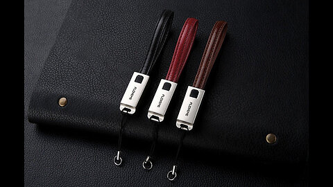 Carry Lightning Cable Keychain around