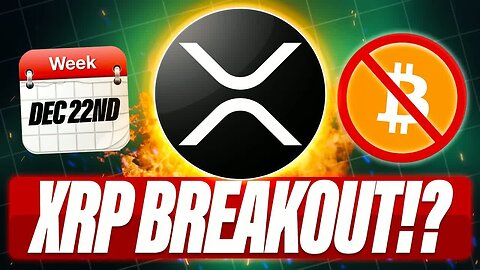 XRP BREAKOUT THIS WEEK? - XRP ROI VS BTC ROI - ONLY DROPS OF XRP WILL BE AFFORDABLE AFTER ADOPTION