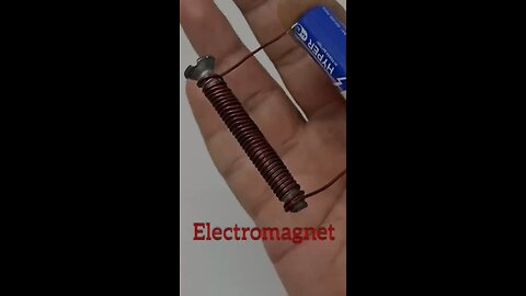 Electromagnet Working Explained | Simple DIY Science Experiment