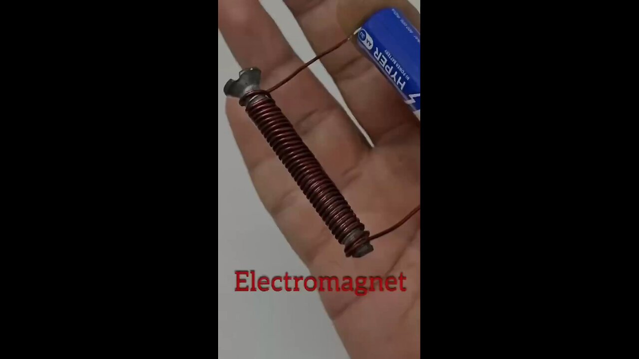 Electromagnet Working Explained | Simple DIY Science Experiment
