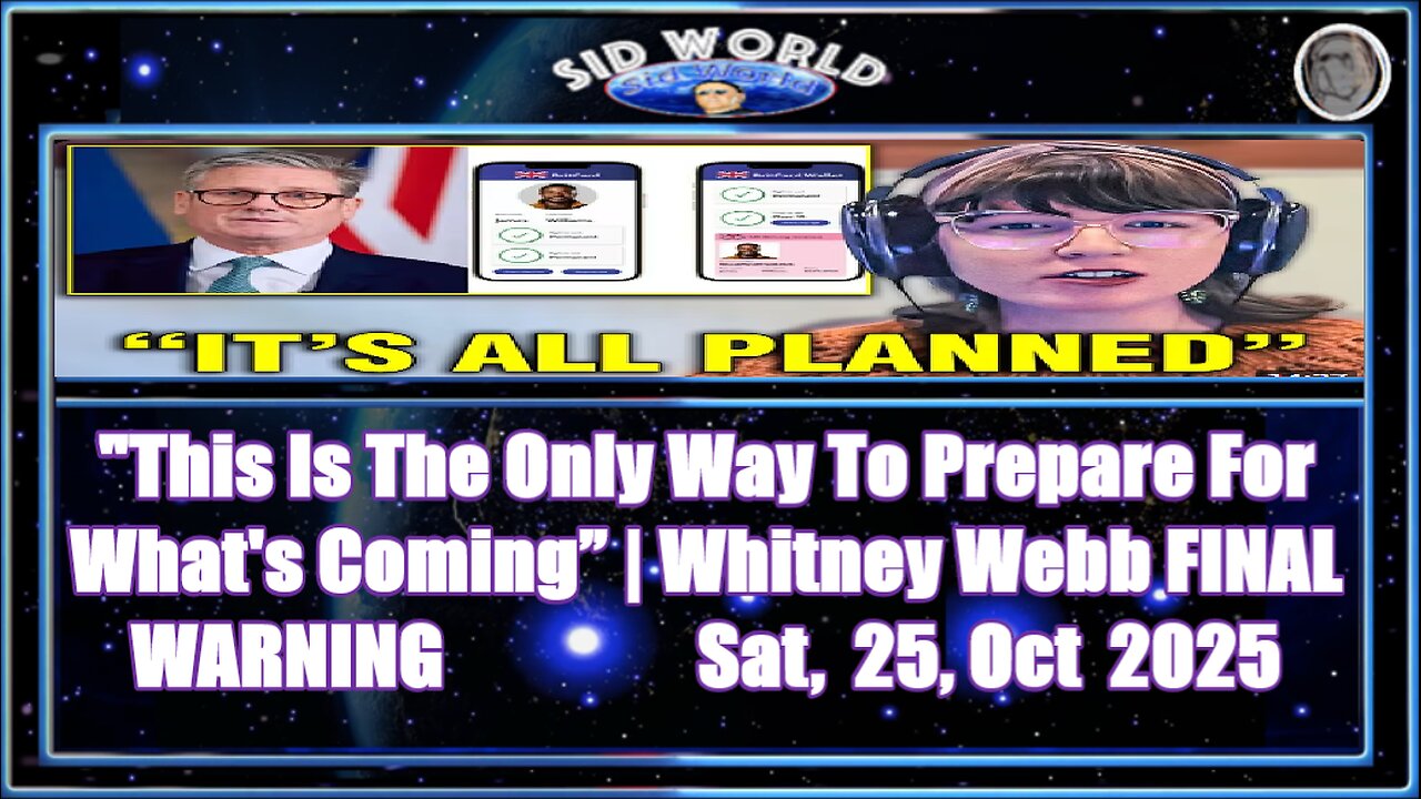 This Is The Only Way To Prepare For What's Coming - Whitney Webb FINAL WARNING