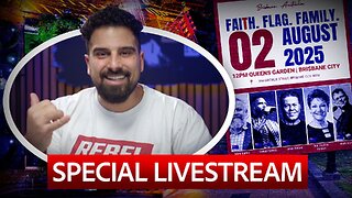 🔴 Christians RISE UP in Brisbane for Faith, Flag & Family!