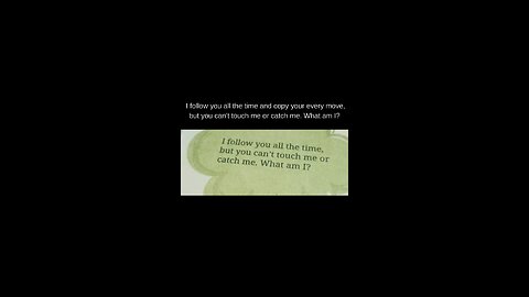 English riddles with answers