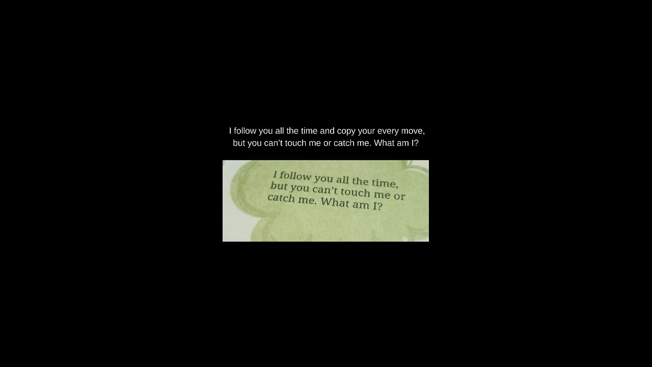 English riddles with answers