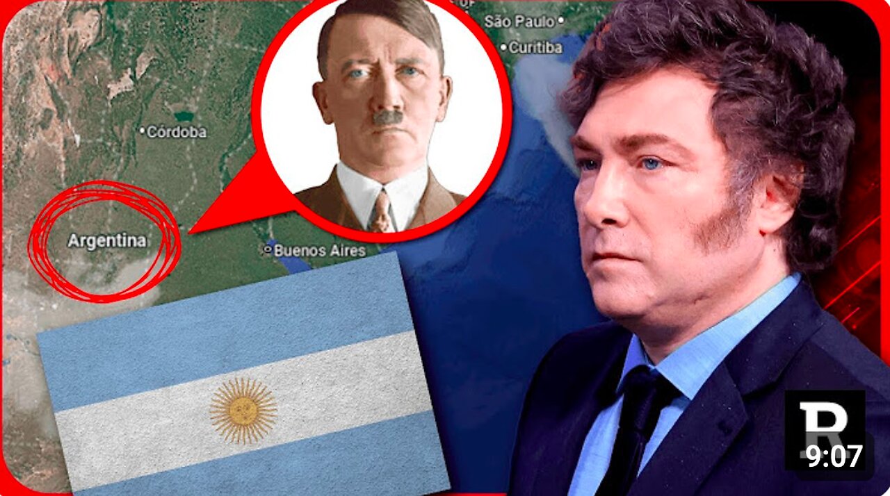 Javier Milei just SHOCKED the world releasing documents on Hitler's escape to Argentina in 1945