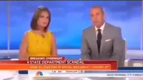 NBC News : "Hillary Clinton's State Department covered up elite pedophile rings."