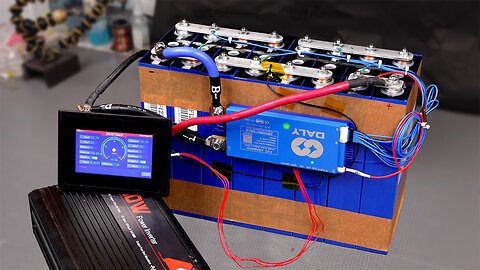 DIY Solar Lithium Battery Build 24V 100Ah