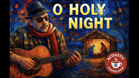 O Holy Night – Acoustic Coffee Shop Christmas Performance (Live Cover)