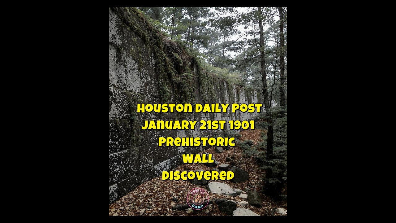 "Prehistoric Wall discovered in Mississippi"