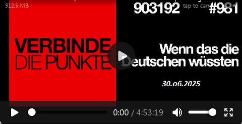 Verbinde die Punkte -981 - Wenn das die Deutschen wüssten 30.o6.2025 (903192)