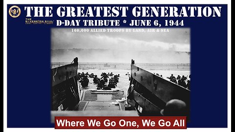 Lest We Forget: D-Day 81 Years Later & President Trump vs. Elon Comms. WWG1WGA, Step Into Your Power