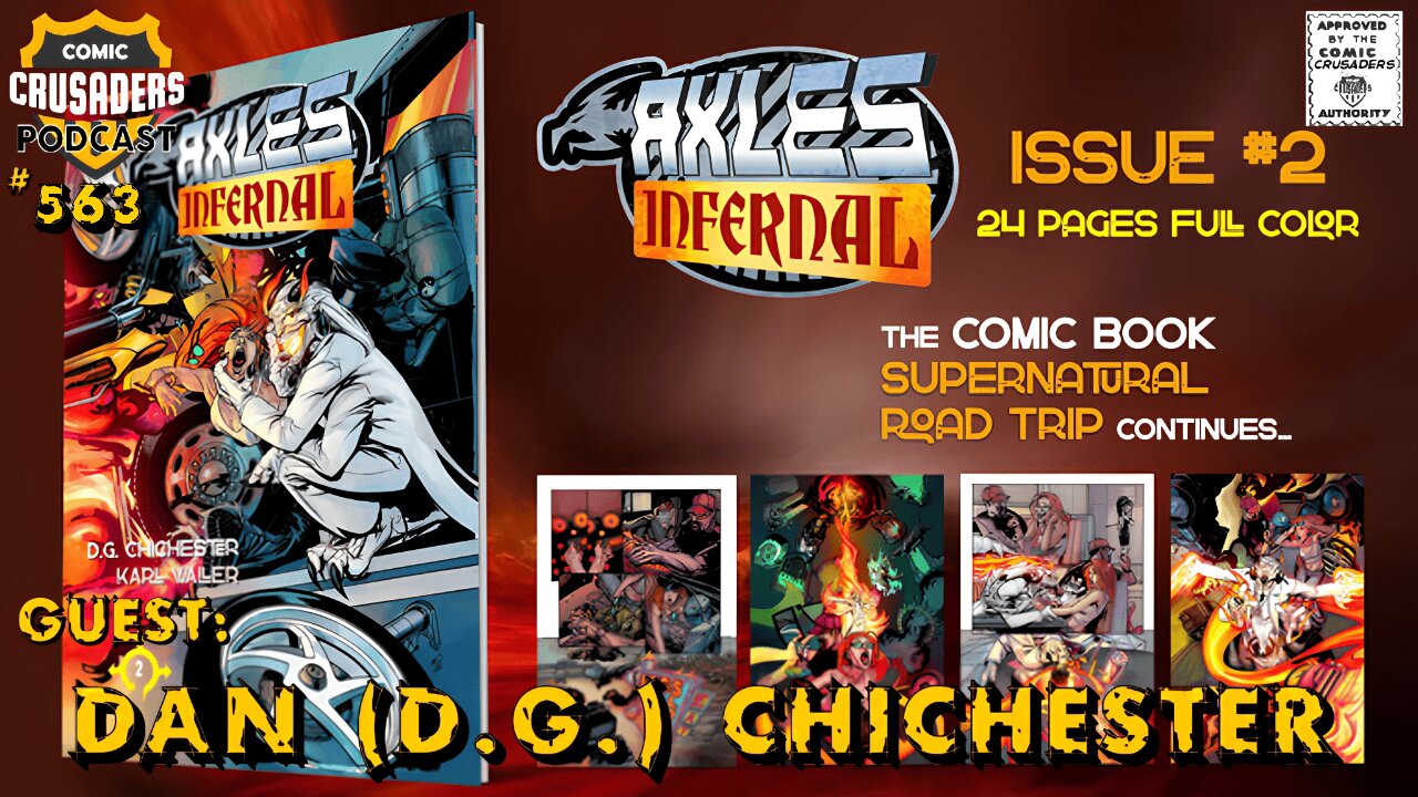 Interview with Dan Chichester | Axles Infernal: The Damnation Delivery Service (CCP #563)